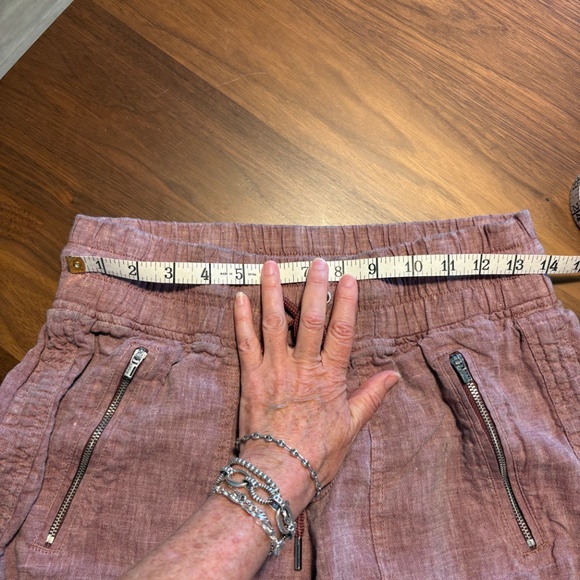 Athleta linen drawstring pants - size 4 - Picture 9 of 11